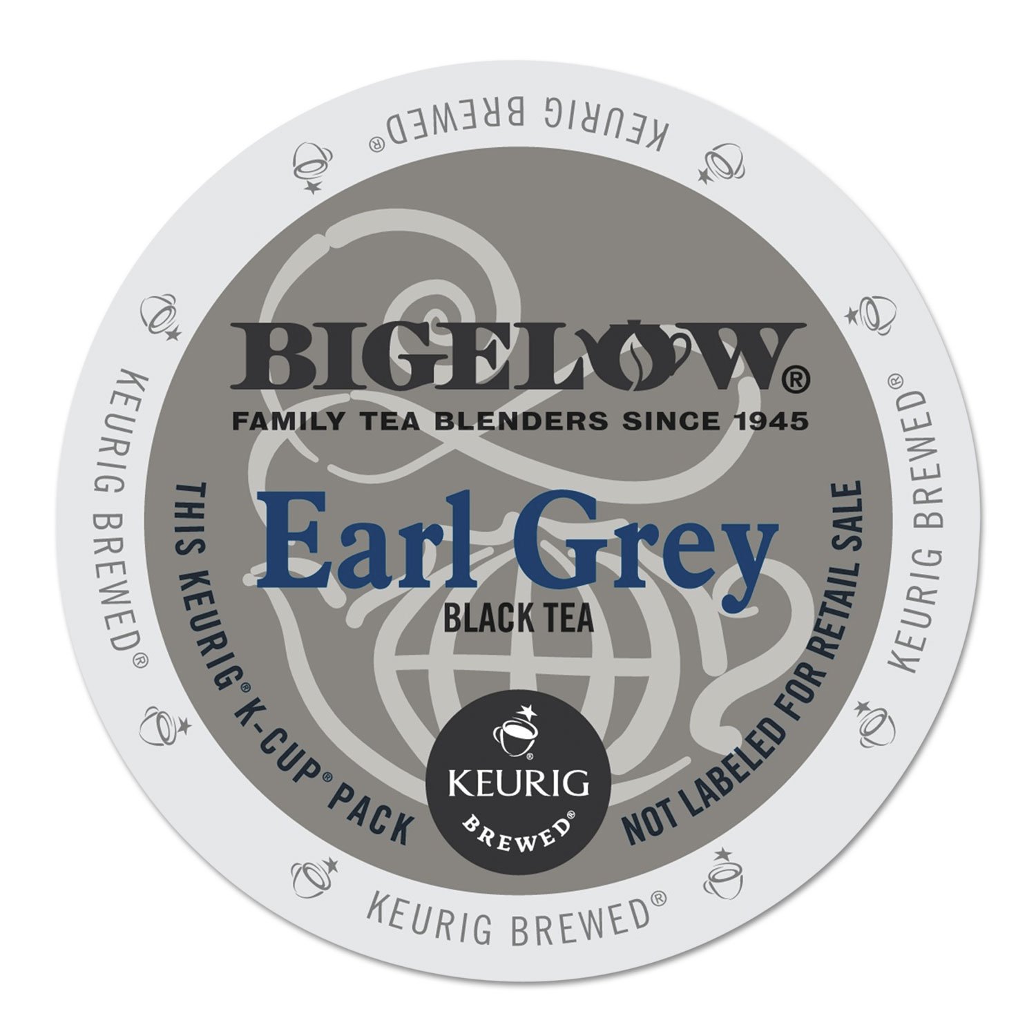 Bigelow 6082CT Earl Grey Tea K-Cup Pack, 24/box, 4 Box/carton