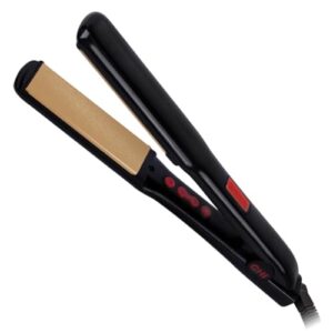 chi g2 flat iron, hair straightener for a smooth finish, ceramic heater for 40 second heat up, durable design, 1.25" iron