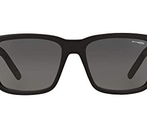 ARNETTE Sunglasses AN 4218 01/87 Swindle Matte Black Dark Grey