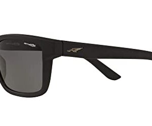 ARNETTE Sunglasses AN 4218 01/87 Swindle Matte Black Dark Grey