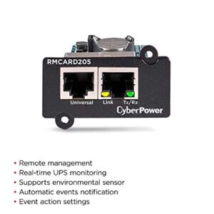 CyberPower RMCARD205 UPS & ATS PDU Remote Management Card