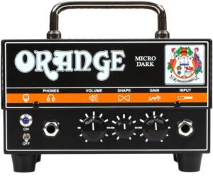 orange micro dark terror 20 watt tube preamp/ solid state hybrid amp head