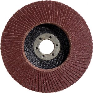 bosch professional 2608601272 straight k80 flap disc for metal, black/red, 115 mm