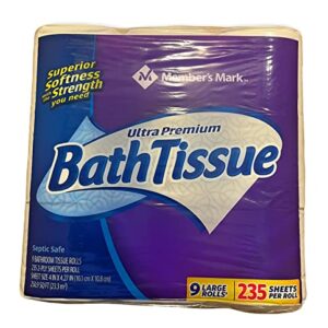 Member's Mark Bath Tissue Ultra Premium 2-ply (9 Rolls)