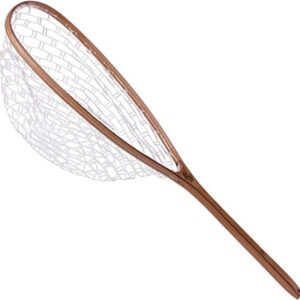 Trademark Innovations 35" Fly Fishing Fish-Safe Net (Burl Wood)