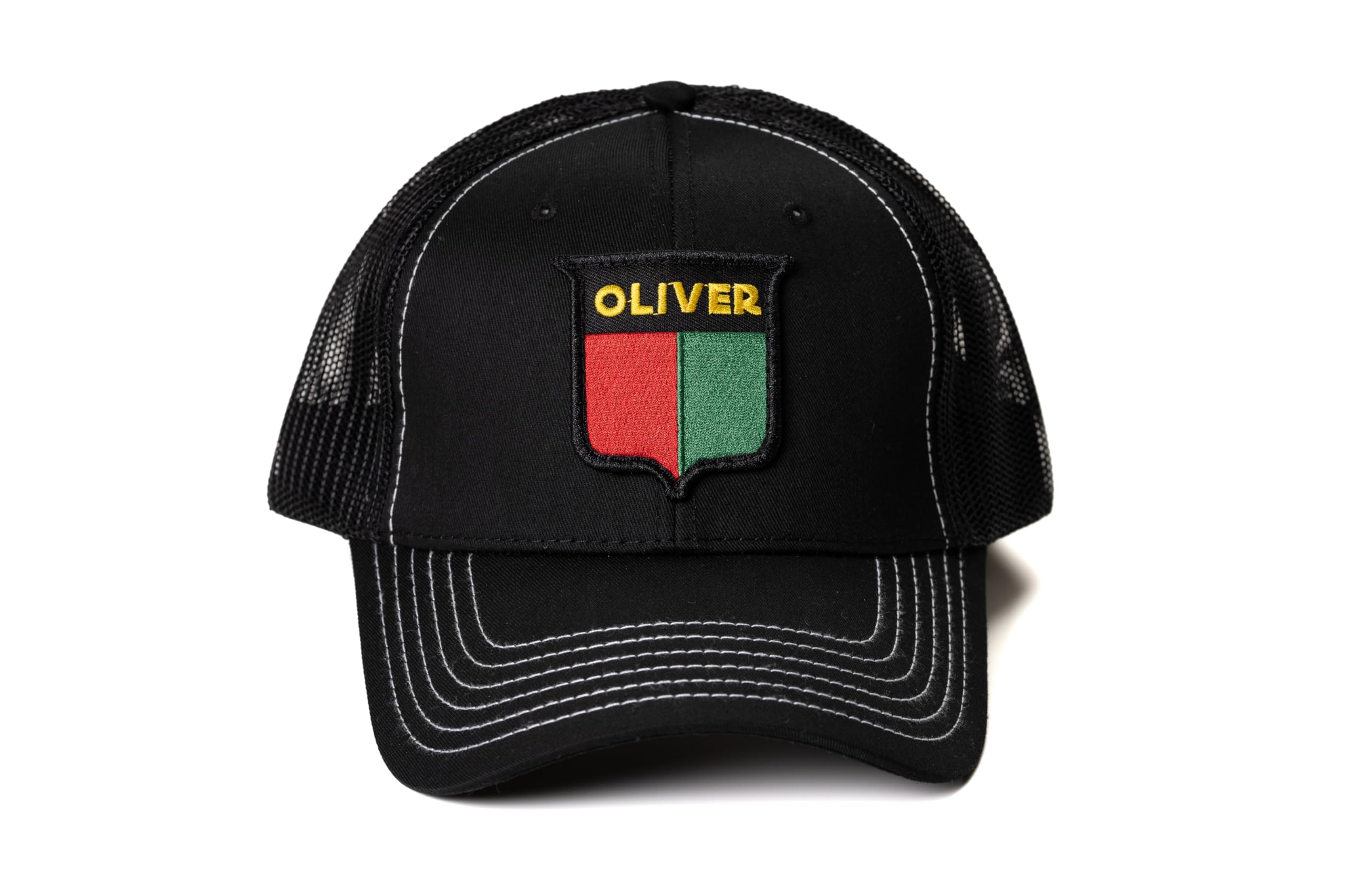 Oliver Tractor Cap with Mesh Back, Vintage Split Shield Logo