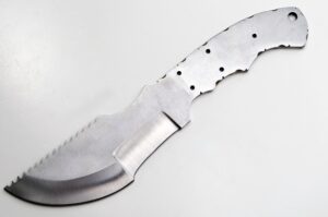 whole earth supply tracker d-2 steel knife making blank blade hunting skinning skinner d2 knives