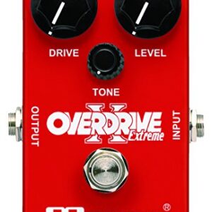 Maxon Compact Series OD808X Overdrive Extreme Bass Distortion Effects Pedal