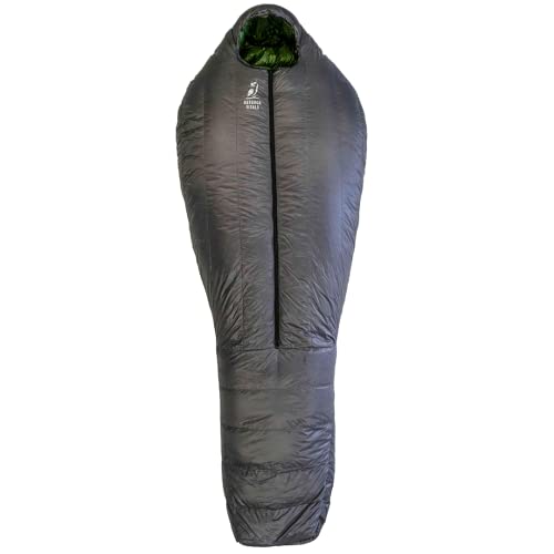 Summit Down Sleeping Bag 0 Degree (0°F) 800+ Fill Power Water Resistent Under 2lbs Ultralight Backpacking Mummy Sleeping Bag for Hiking Hunting Survival & Camping by Outdoor Vitals