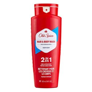 Old Spice High Endurance Hair & Body Wash 18 oz (Pack of 3)