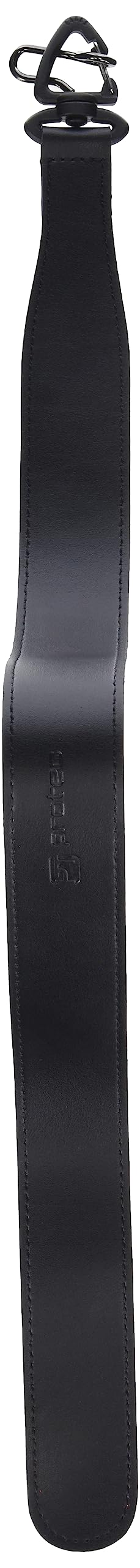 Pro Tec A241 Leather Bassoon Non-Slip Seat Strap with Lockable Hook Black Regular