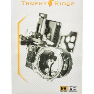 Trophy Ridge React One Pro Archery Bow Sight, Right Hand, 0.019 Pin