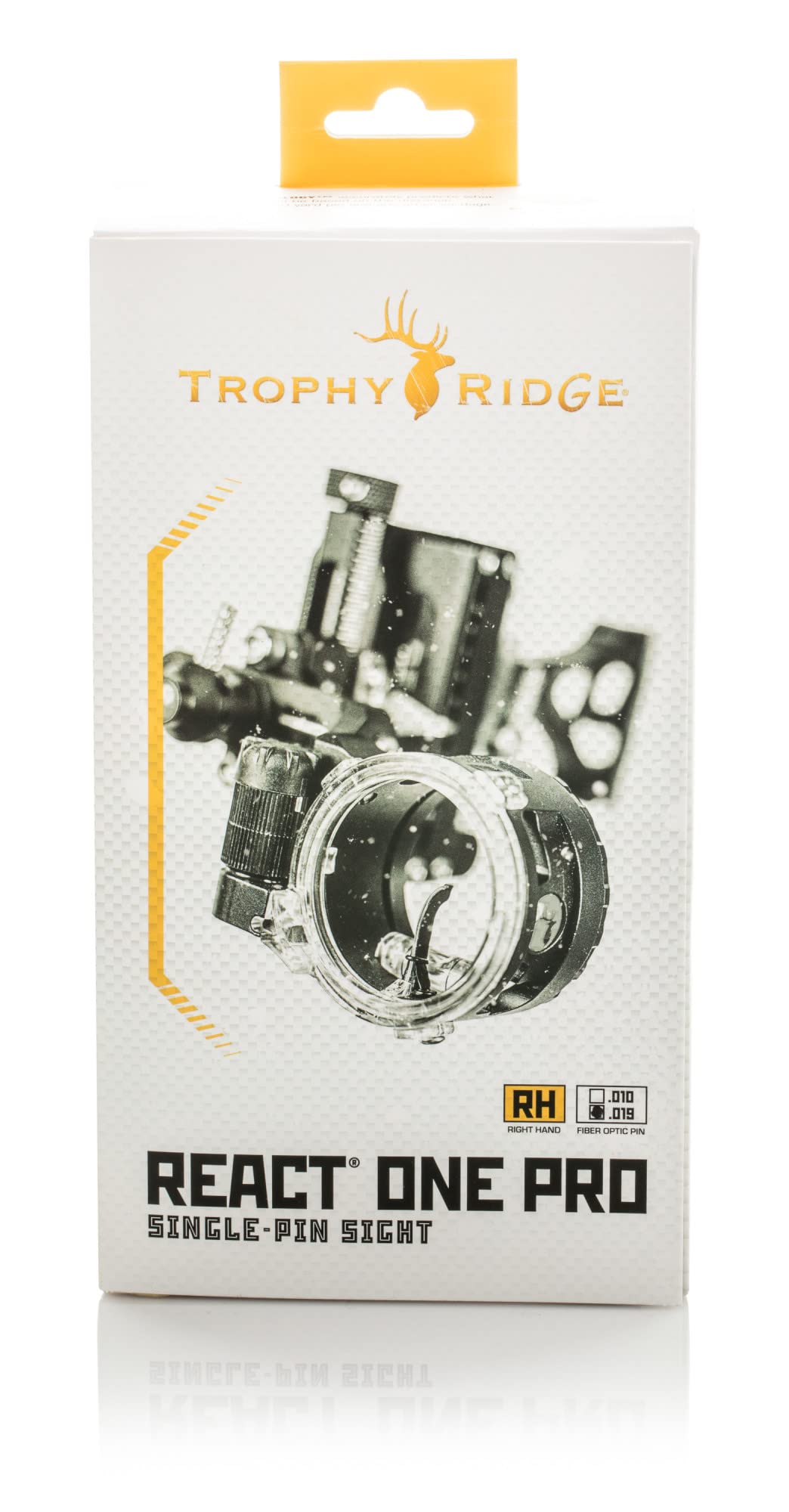 Trophy Ridge React One Pro Archery Bow Sight, Right Hand, 0.019 Pin