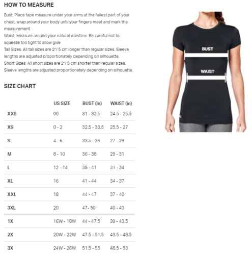 Under Armour Women's UA Tech™ V-Neck XXL Black