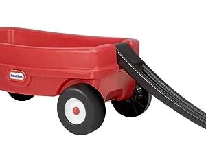 Little Tikes Lil' Wagon – Red And Black, Indoor and Outdoor Play, Easy Assembly, Made Of Tough Plastic Inside and Out, Handle Folds For Easy Storage | Kids 18