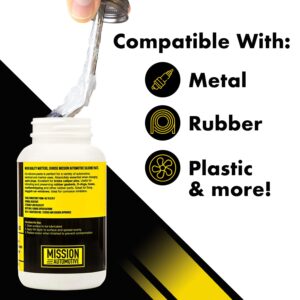 Mission Automotive Dielectric Grease/Silicone Paste/Waterproof Marine Grease (8 Oz.) Made in USA- Excellent Silicone Grease