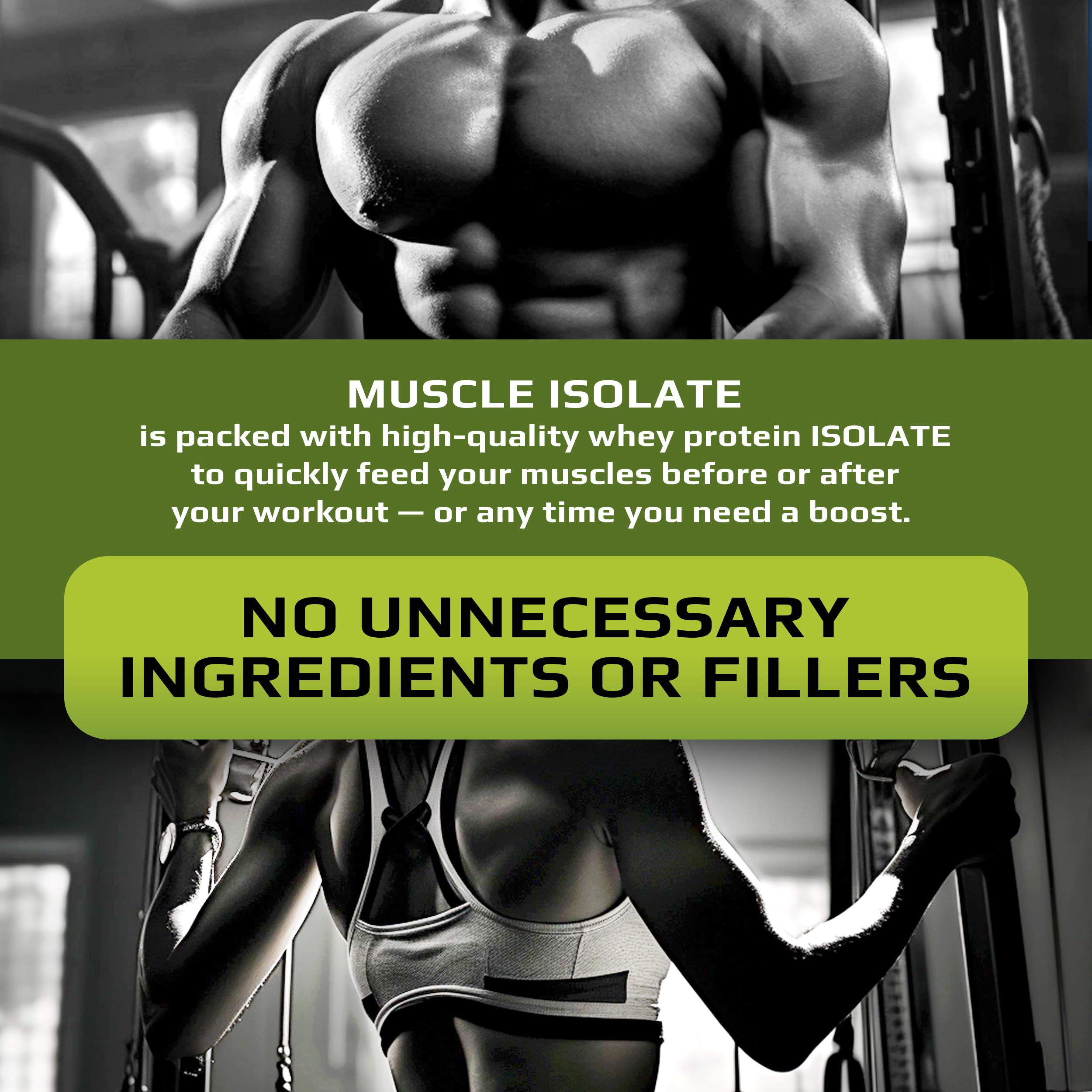 MUSCLE FOOD LABS MFL 100% Isolate Protein l 30g of Protein l 12g Amino Acids l Keto Friendly l Low Carbs l 5 lbs. (Vanilla Bean)