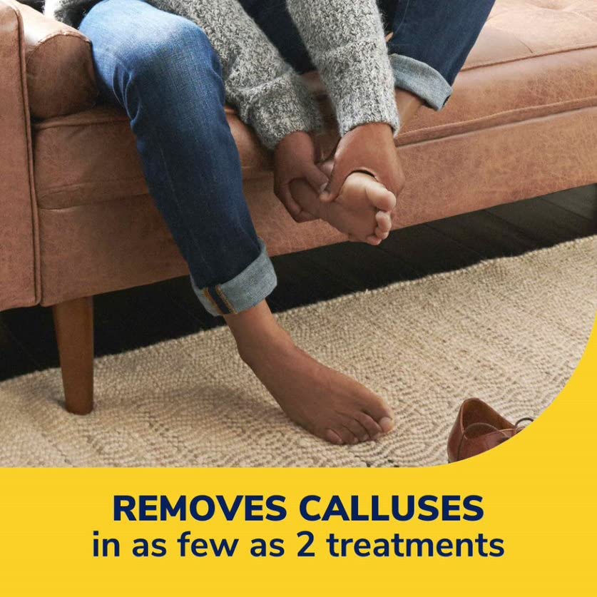 Dr. Scholl's CALLUS REMOVER Seal & Heal Bandage with Hydrogel Technology, 4ct // Removes Calluses Fast And Provides Cushioning Protection Against Shoe Pressure And Friction For All-Day Pain Relief