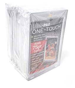 ultra pro 75pt magnetic one touch holders 81910 (10 pack)