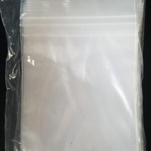 100 Pack Uline 2mil Reclosable Poly Bags (4" X 6")