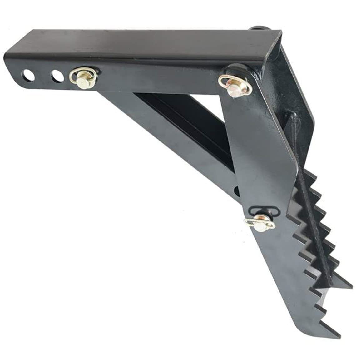 Titan Attachments 24" Backhoe Thumb Hoe Clamp 1/2" Steel Plate Assembly Weld On Adjustable Folding