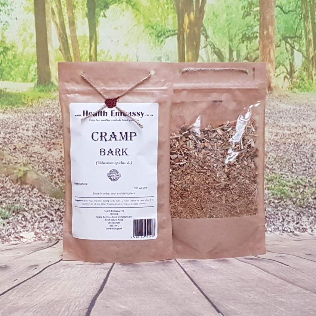 Health Embassy Cramp Bark | Viburnum opulus L | 100% Natural (50g)