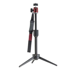 3pod small portable 2-section table top mini tripod with ball head for dslr & gopro cameras