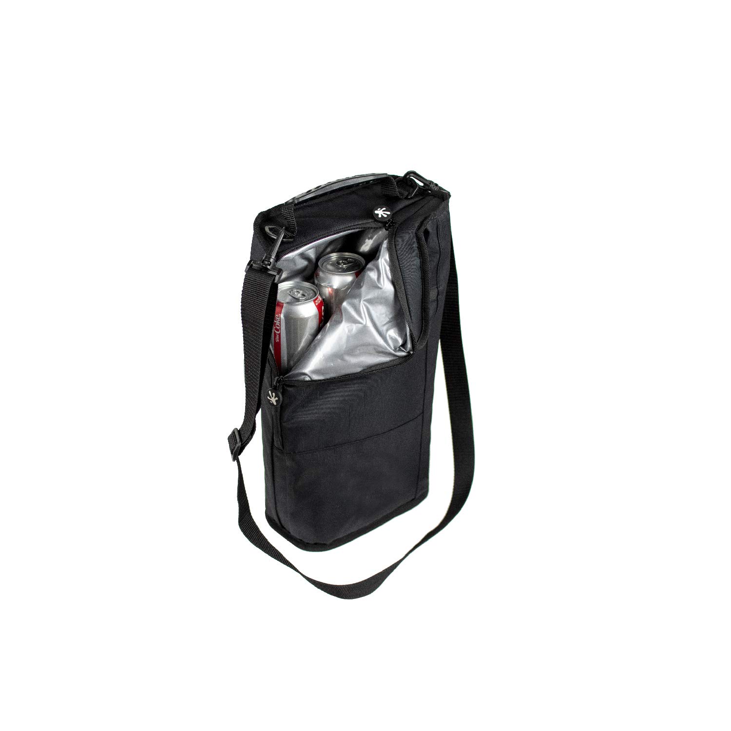 Geckobrands Verticool Golf Cooler Bag - Insulated Soft Cooler for Golf Enthusiasts - Holds 9 Cans or 2 Wine Bottles - Ideal Golf Accessories for Men and Women.