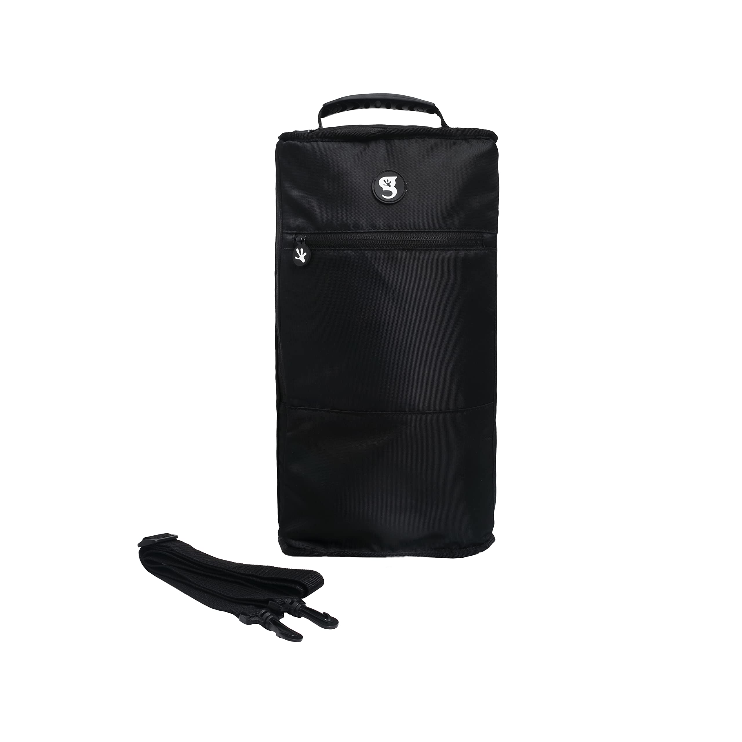 Geckobrands Verticool Golf Cooler Bag - Insulated Soft Cooler for Golf Enthusiasts - Holds 9 Cans or 2 Wine Bottles - Ideal Golf Accessories for Men and Women.