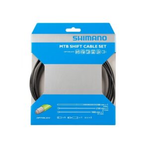 Shimano XT M8000 MTB Gear Cable Set, OPTISLICK Coated Inners, Black Y60198090