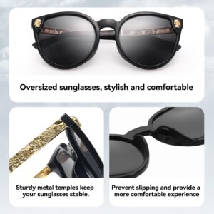 Dollger Skull Sunglasses Women Cat Eye Sunglasses Gothic Style UV Production