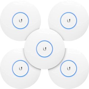 Ubiquiti Networks 2,4/5Ghz 450/1300Mbps 122m 5Pk Indoor/Outdoor, UAP-AC-PRO_5 (Indoor/Outdoor 196.7 x 35 mm)