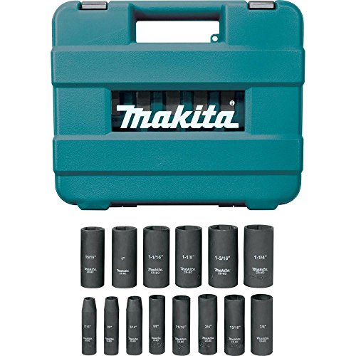 Makita A-96372 1/2" Drive Impact Socket Set (14 Piece)