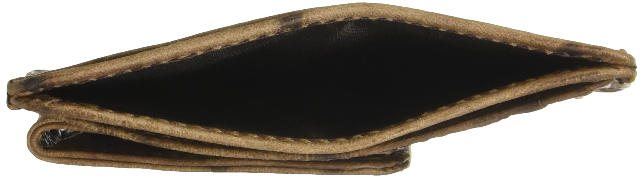 Nocona Belt Co. Men's Nocona Brown Ostrich Magnet Money, One Size