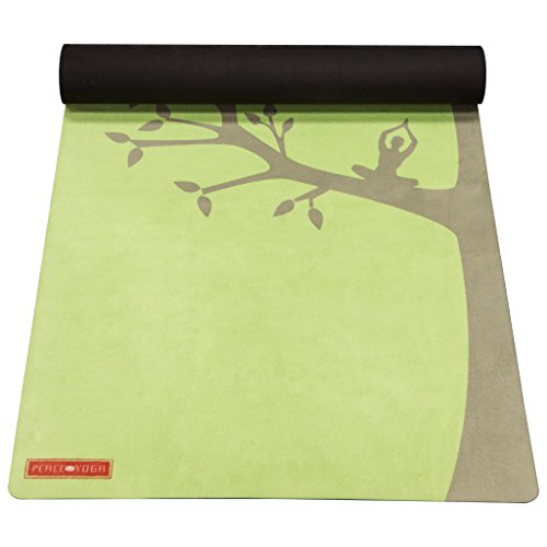 Peace Yoga Microfiber Top Hot Yoga Mat Tree