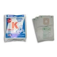 Hoover Type K Canister 2 Ply Vacuum Paper Bags 3 P