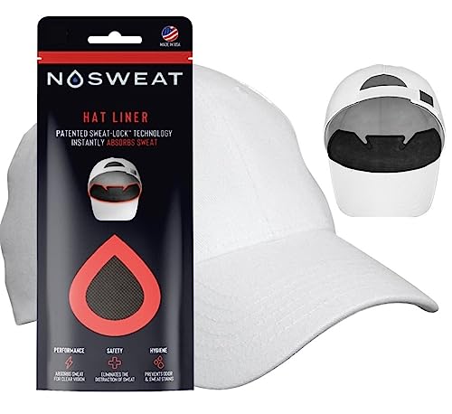 Golf Hat Sweat Liner – Prevents Stains & Odor by NoSweat- Patented Technology Made in The USA (6)