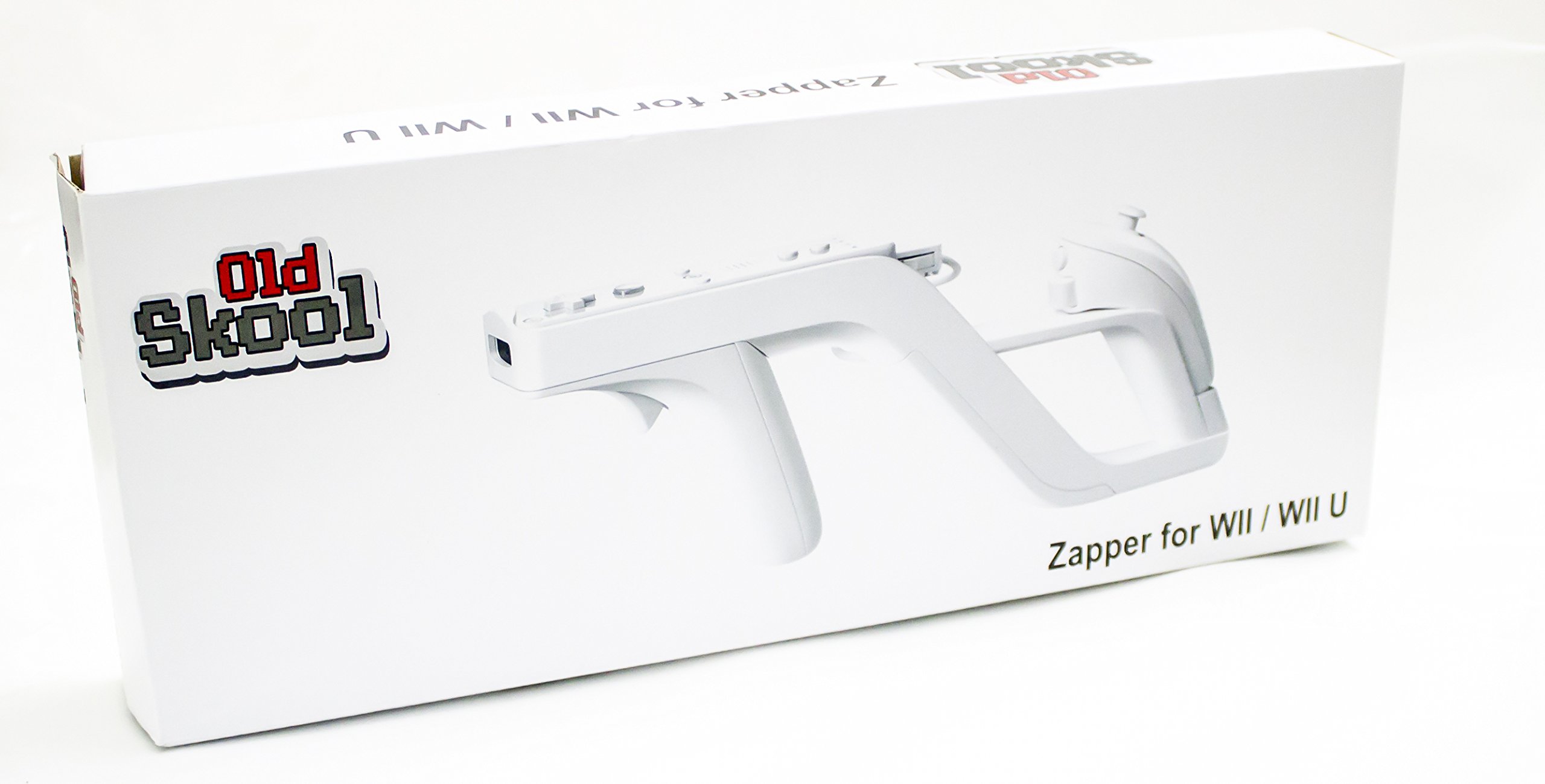 Old Skool Zapper GUN compatible with Nintendo Wii/Wii U Wireless Remote Controller Game