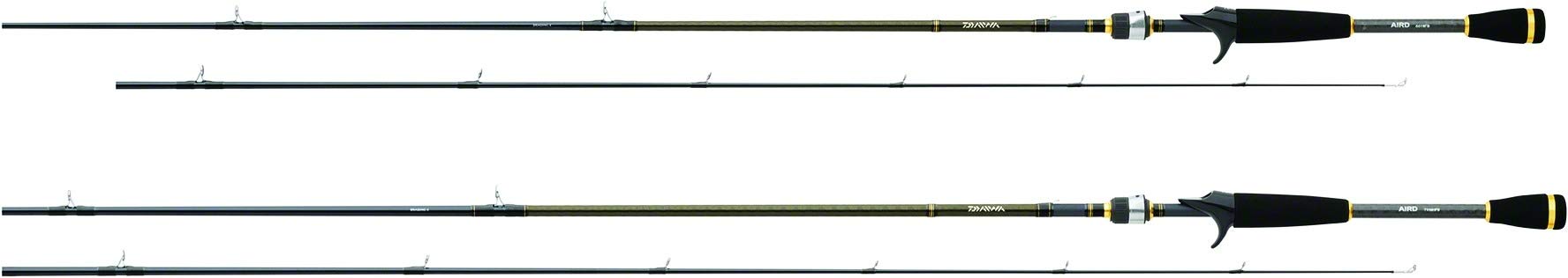 Daiwa AIRX601MFS Aird-X Braiding-x Spinning Rod, 6' Length, 1Piece Rod, Medium Power, Fast Action