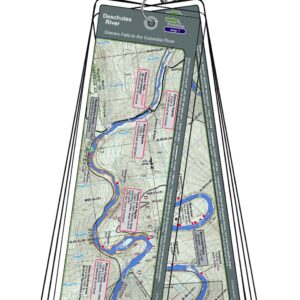 Deschutes River Map Set - Oregon, Sherars Falls to the Columbia River