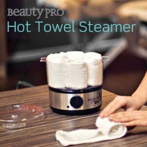 Beauty Pro Hot Towel Warmer - Steamer Kit New