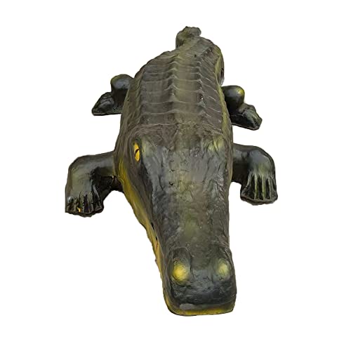 KHAMPA 3D Archery Target Alligator for Shooting Archery,Self Healing, UV Protected, High Density Foam Archery Animal Target Hunting Practice Backyard Archery Target