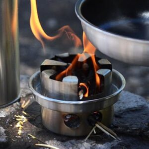 Kelly Kettle Stainless Steel Small Hobo Stove - Fits Trekker model