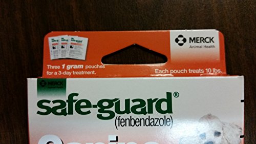 Wormers Dewormer 8 in 1 Safe Guard Canine Anti Parasite Small Dog Puppies 3 Day