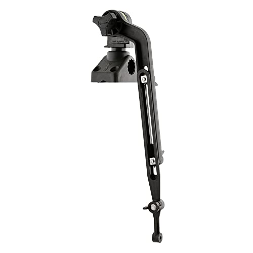 Scotty #140 Kayak/SUP Transducer Mounting Arm, Slip Disks Included, Fits All Scotty Post Mounts,Black