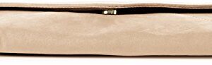 SwankySwans Louis Suede Slim Envelope Party Prom Clutch Bag, Beige (Nude)