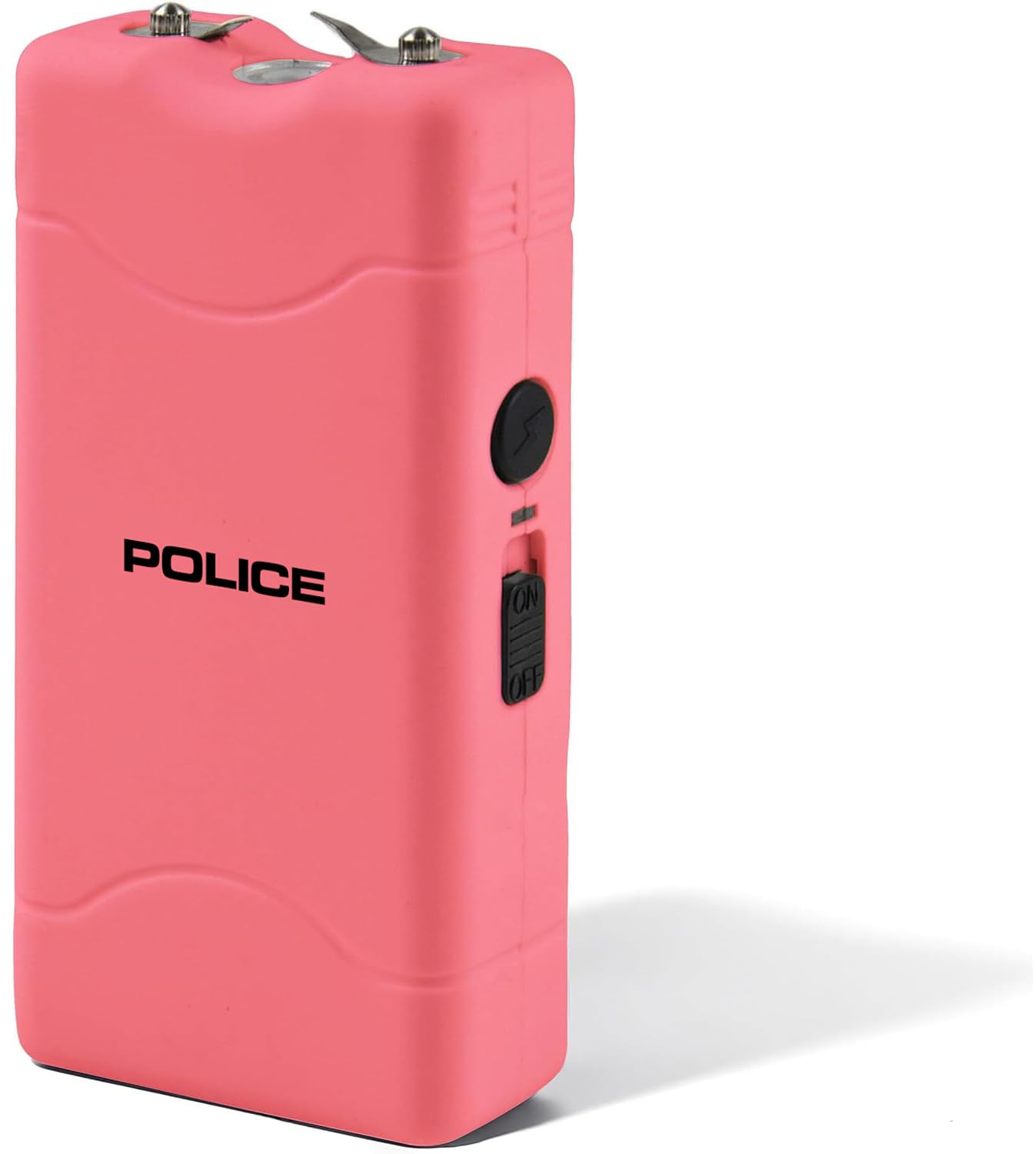 POLICE 800 Mini Stun Gun with LED Flashlight, Pink