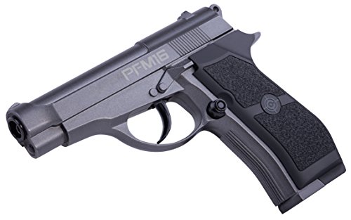 Crosman PFM16 CO2-Powered Full Metal BB Air Pistol, Silver