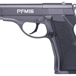 Crosman PFM16 CO2-Powered Full Metal BB Air Pistol, Silver