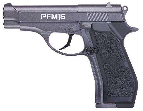 Crosman PFM16 CO2-Powered Full Metal BB Air Pistol, Silver